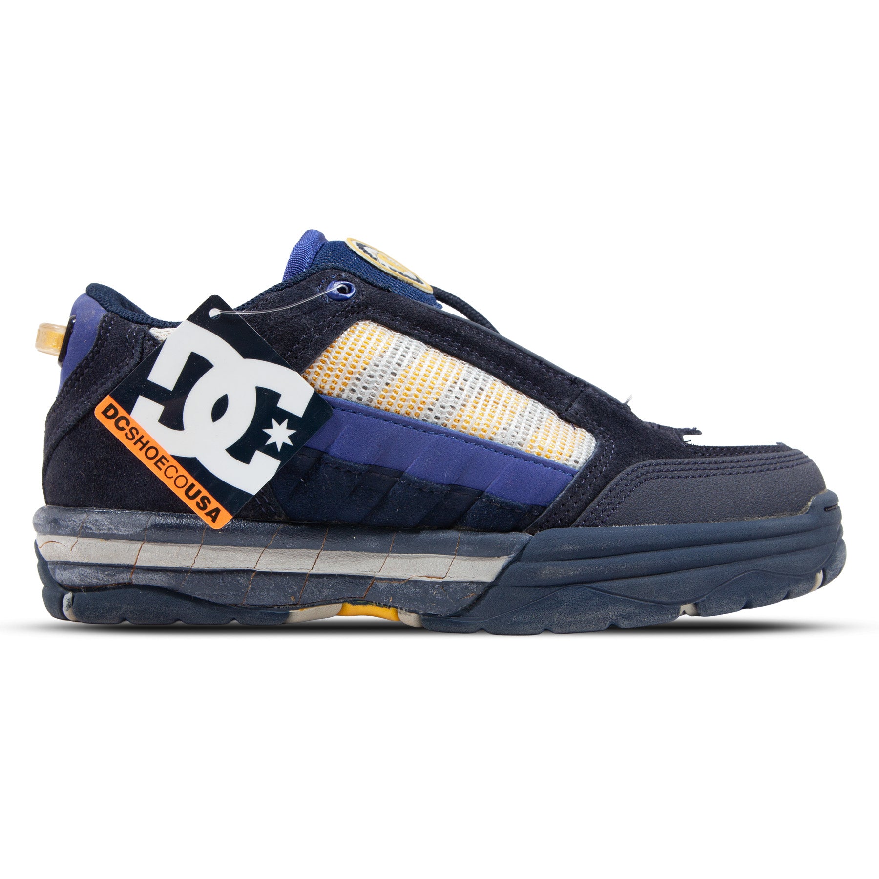 Overripe DC Shoes Raiden Navy Size 9 (1998) - Orchard Skateshop