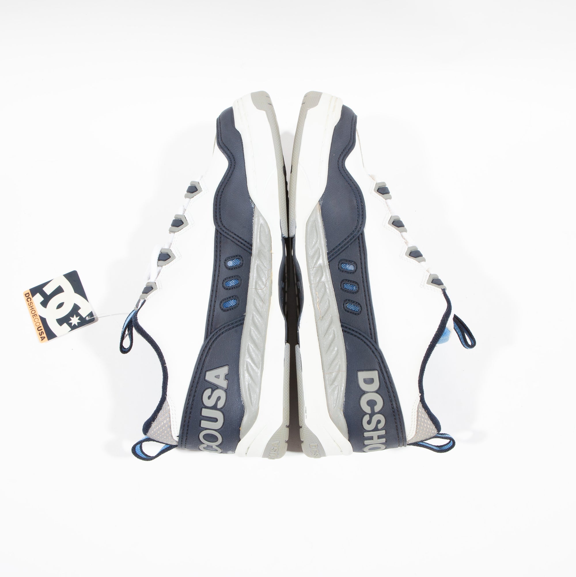 Overripe DC Shoes Royal White/Navy Size 9 (1999)