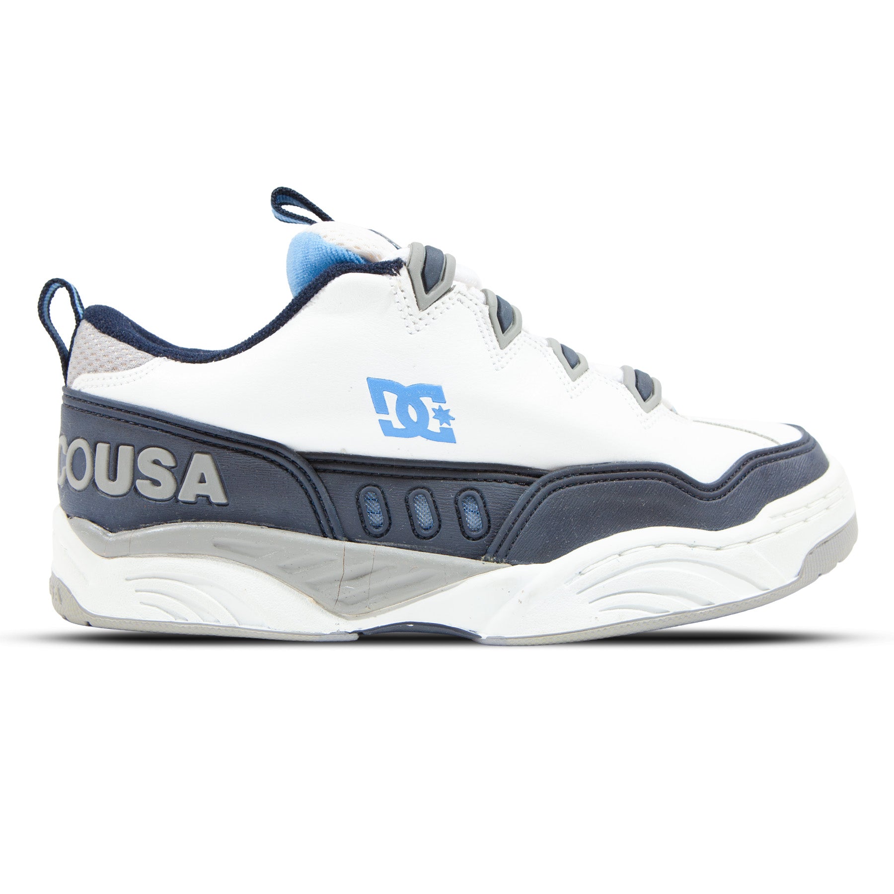 Overripe DC Shoes Royal White/Navy Size 9 (1999)
