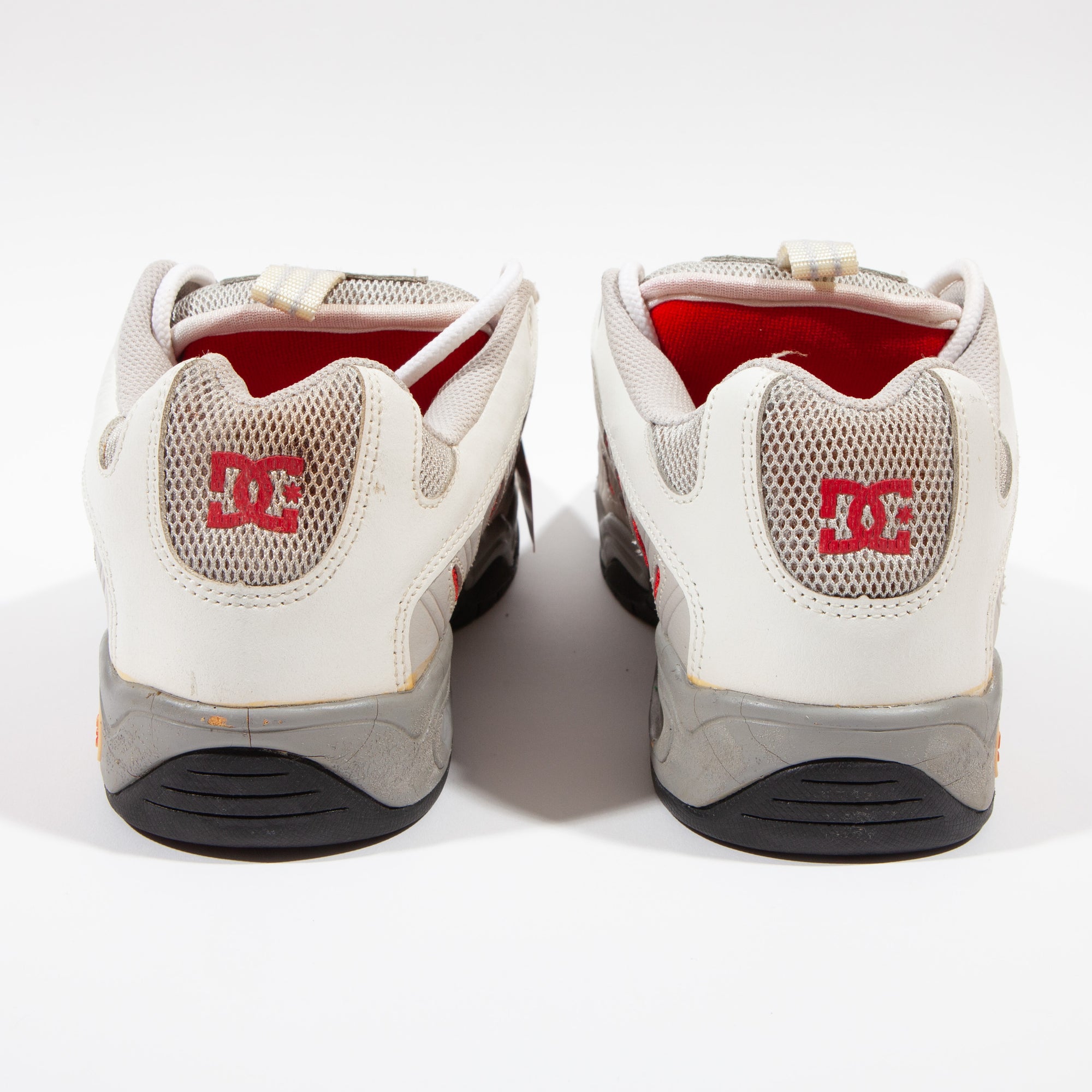Overripe DC Shoes Tactic White/Red Size 9 SAMPLE (2000)