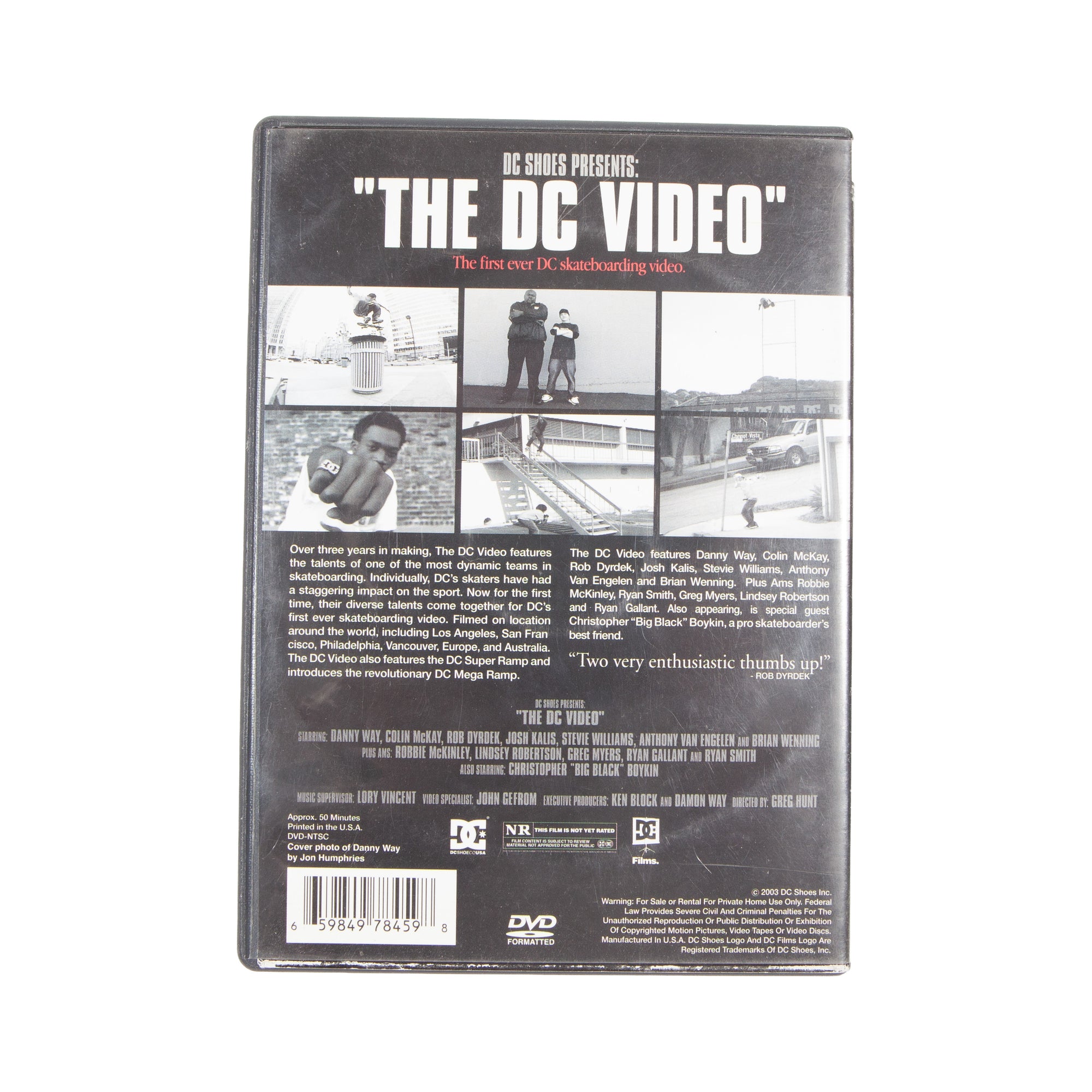 Overripe DVD The DC Video Standard Edition