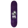 DGK x Kaido House Roulette Racer Deck Silver Glitter 8.25&quot;