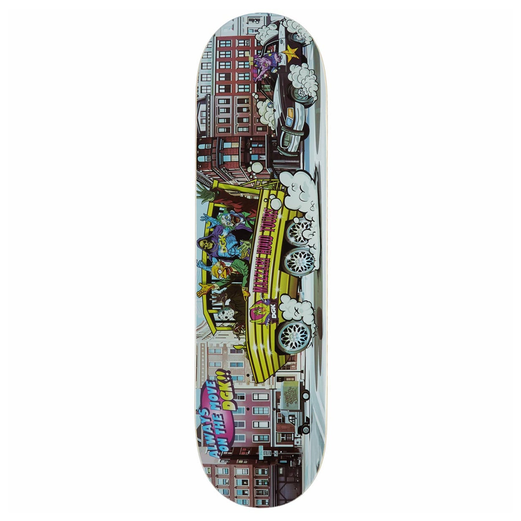 DGK Mazzari Hood Tours Twin Tail Deck 8.25