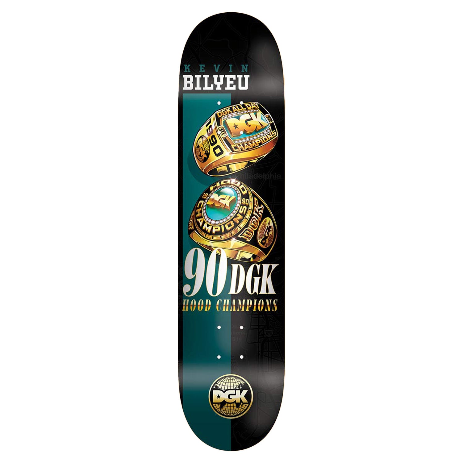 DGK Back 2 Back Bilyeu Deck 8.06