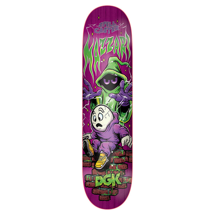 DGK Mazzari Spellcaster Deck Assorted Stains 8.38"