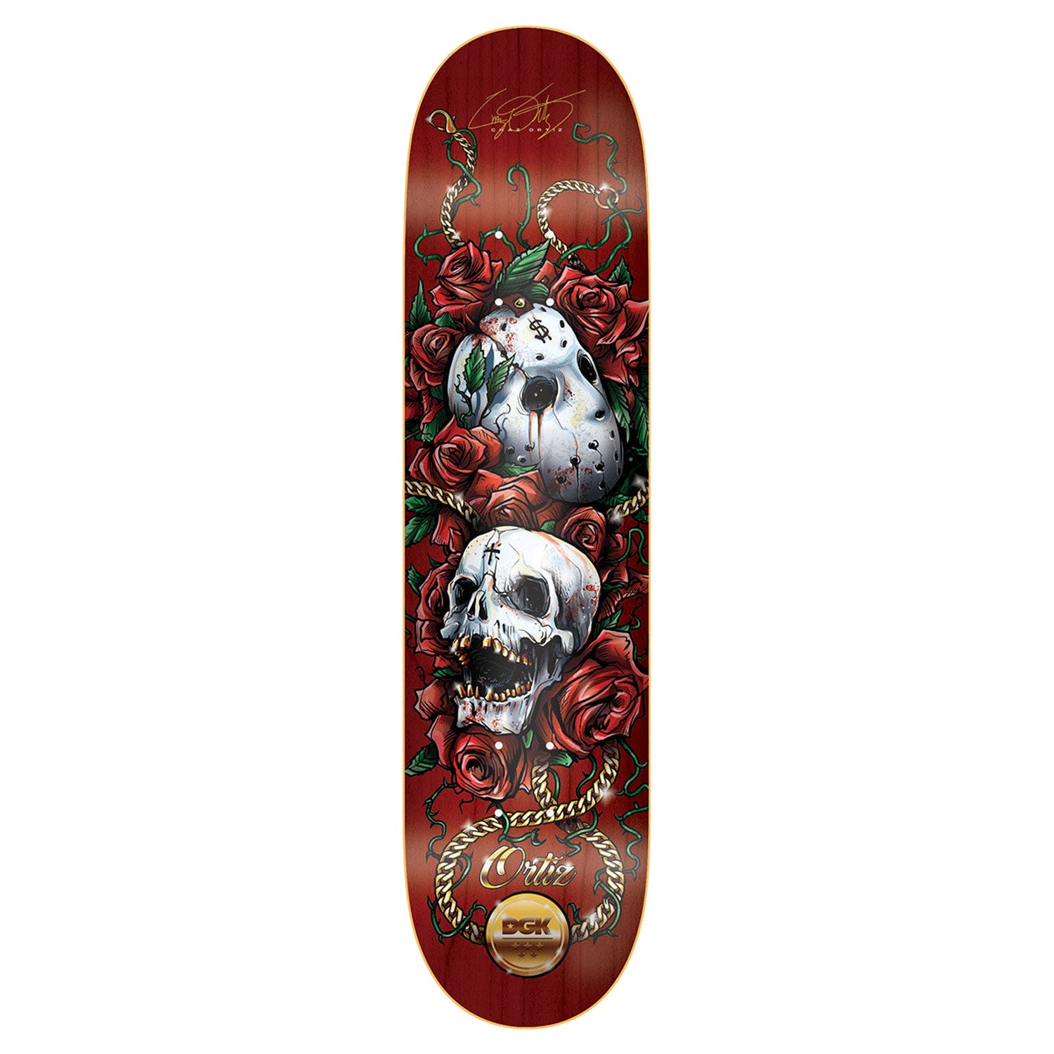 DGK Ortiz Los Muertos Deck 8.12"