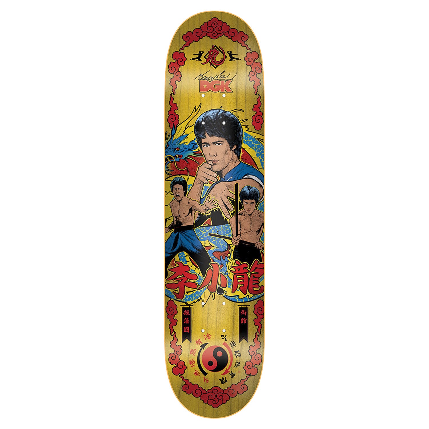 DGK x Bruce Lee Fury Deck 8.1"