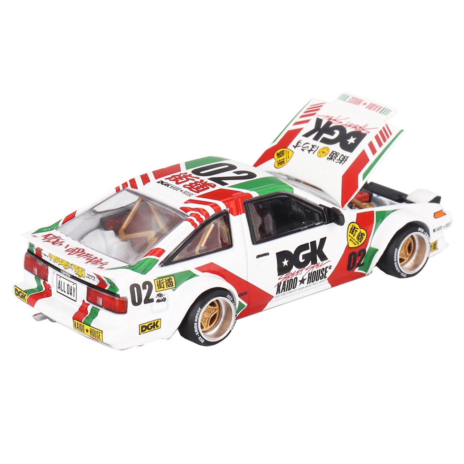 DGK x Kaido House Toyota AE86 Model Diecast