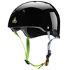 Triple 8 Dual Certified Helmet V2 Black/Zest Gloss