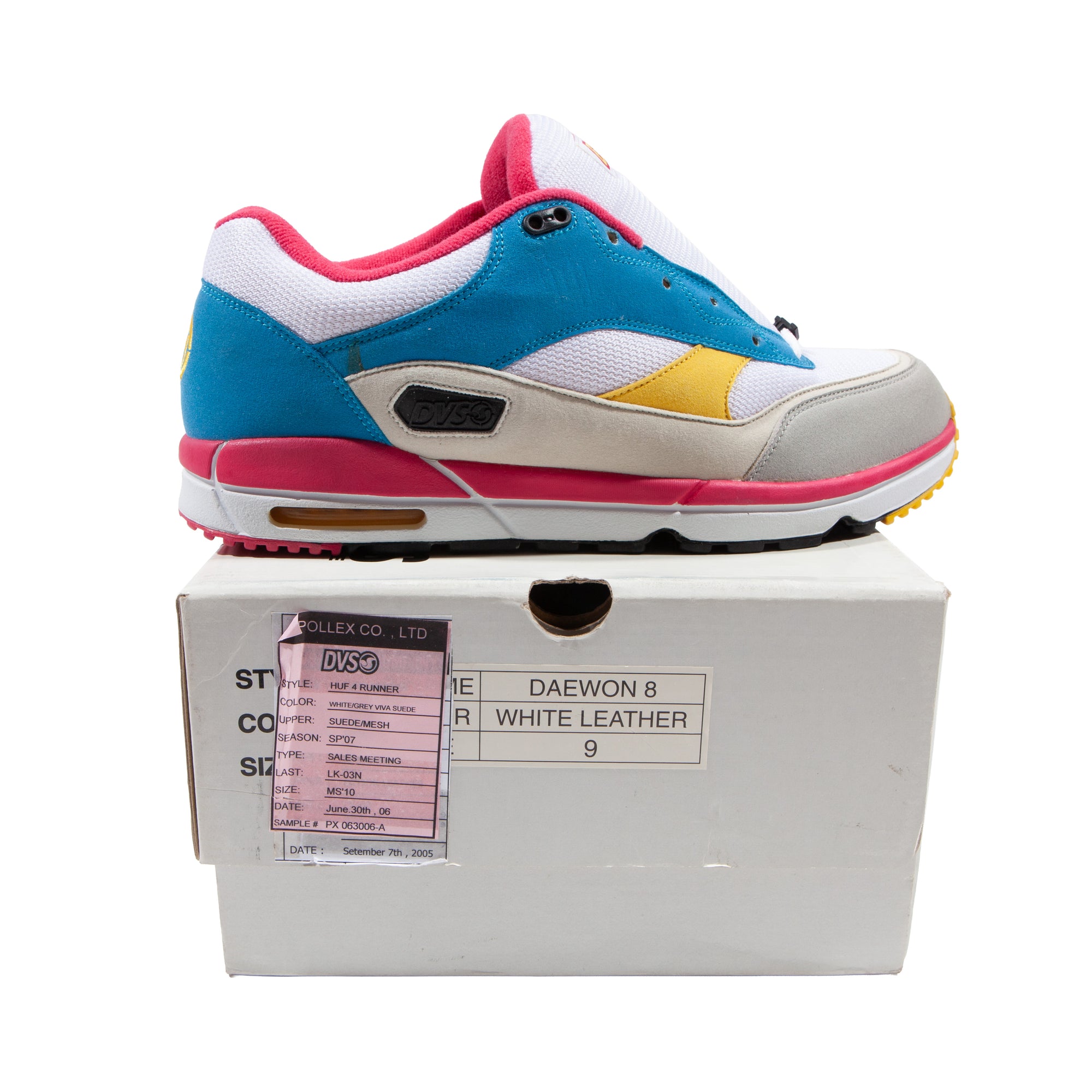 Overripe DVS Shoes Huf 4 Runner Multicolor SAMPLE 2006