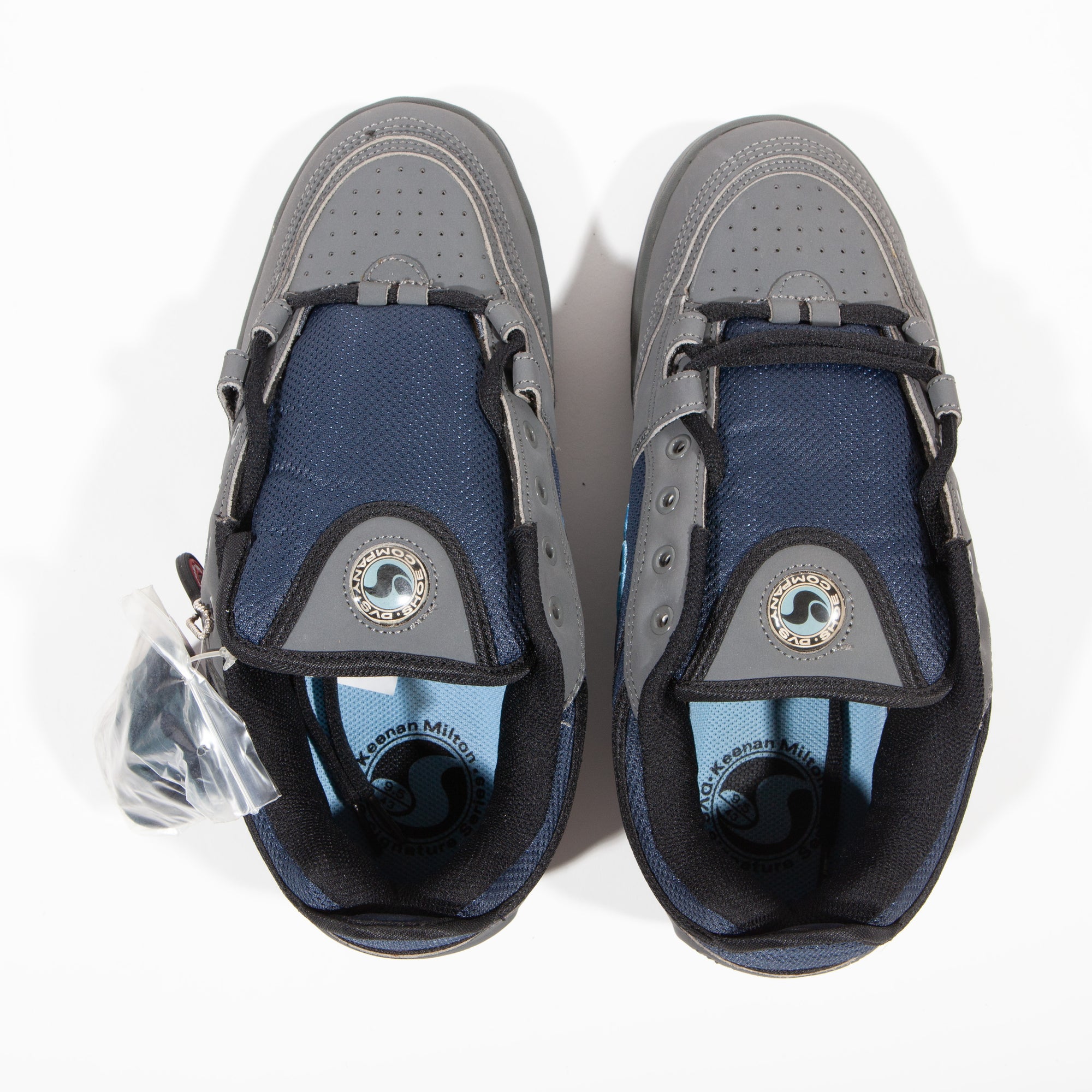 Overripe DVS Shoes Keenan Milton 3 Grey Size 9.5 (2000)