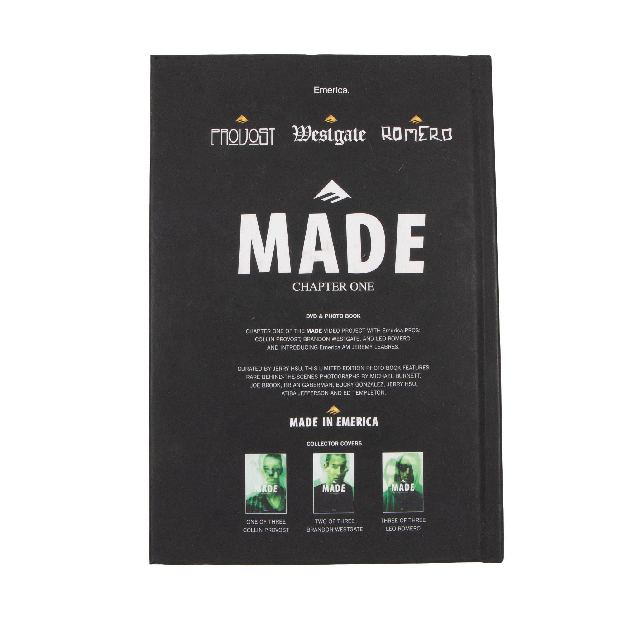 Overripe DVD Emerica Made Chapter One Westgate Book Cover