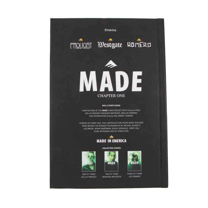 Overripe DVD Emerica Made Chapter One Westgate Book Cover