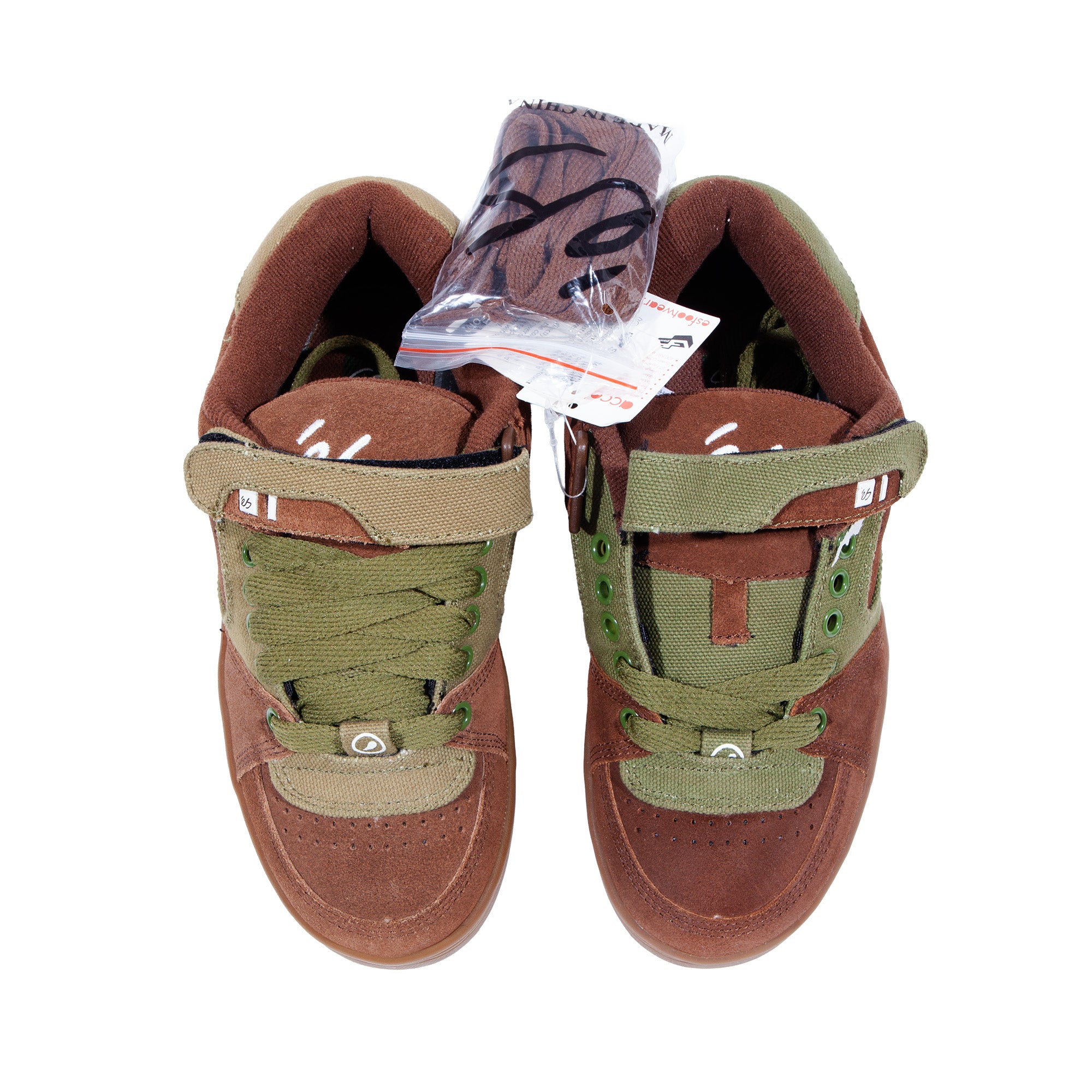 Overripe eS Accel Plus Brown/Green Size 7 2006ish