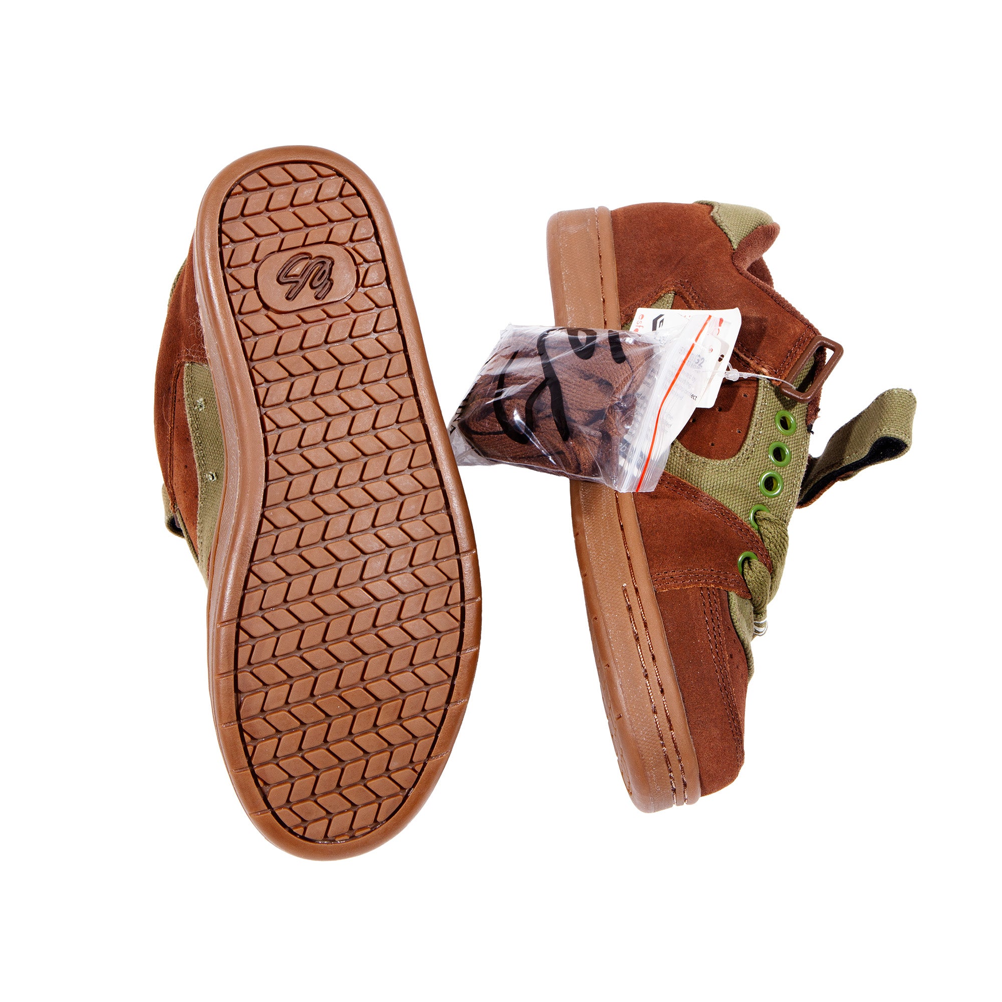 Overripe eS Accel Plus Brown/Green Size 7 2006ish