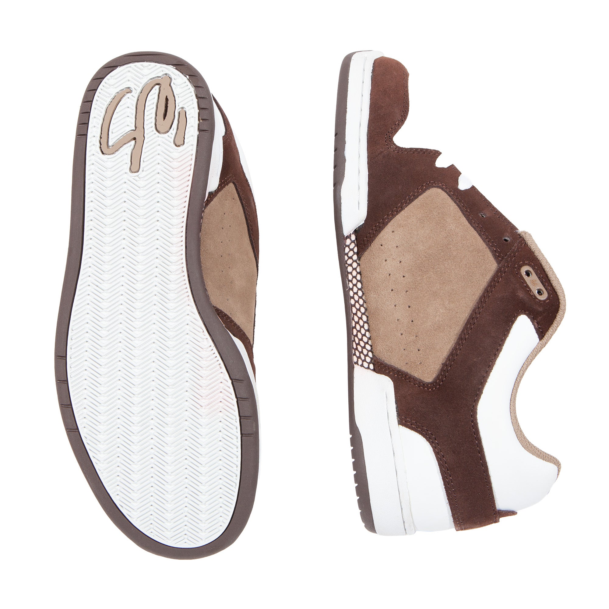 Overripe eS PJ Ladd Brown/Tan/White Size 7.5 2005ish