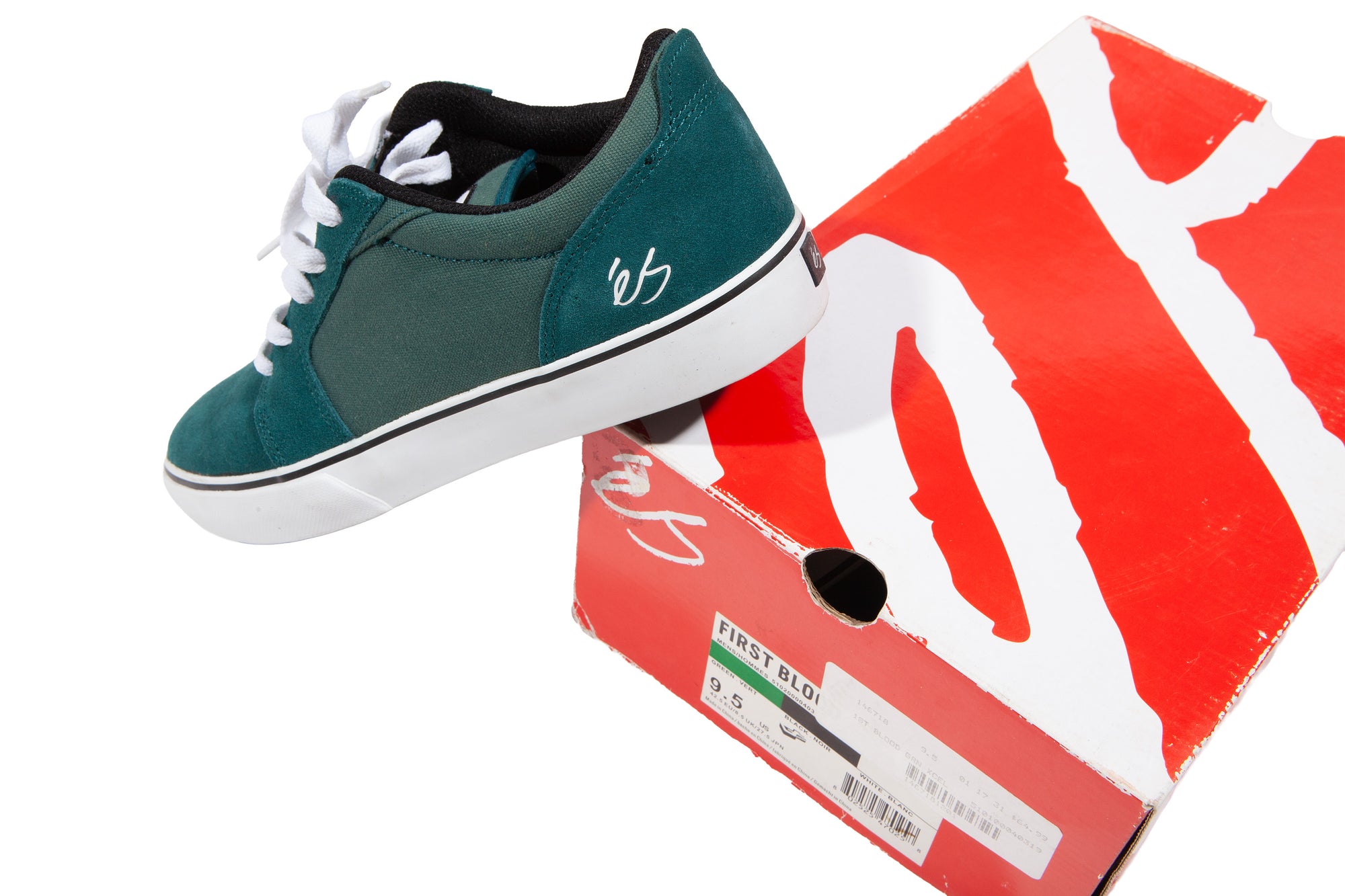 Overripe eS Worrest First Blood Green/Black Size 9.5 2008ish