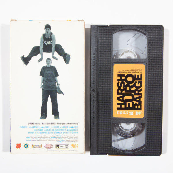 Overripe Girl Harsh Euro Barge VHS - Orchard Skateshop