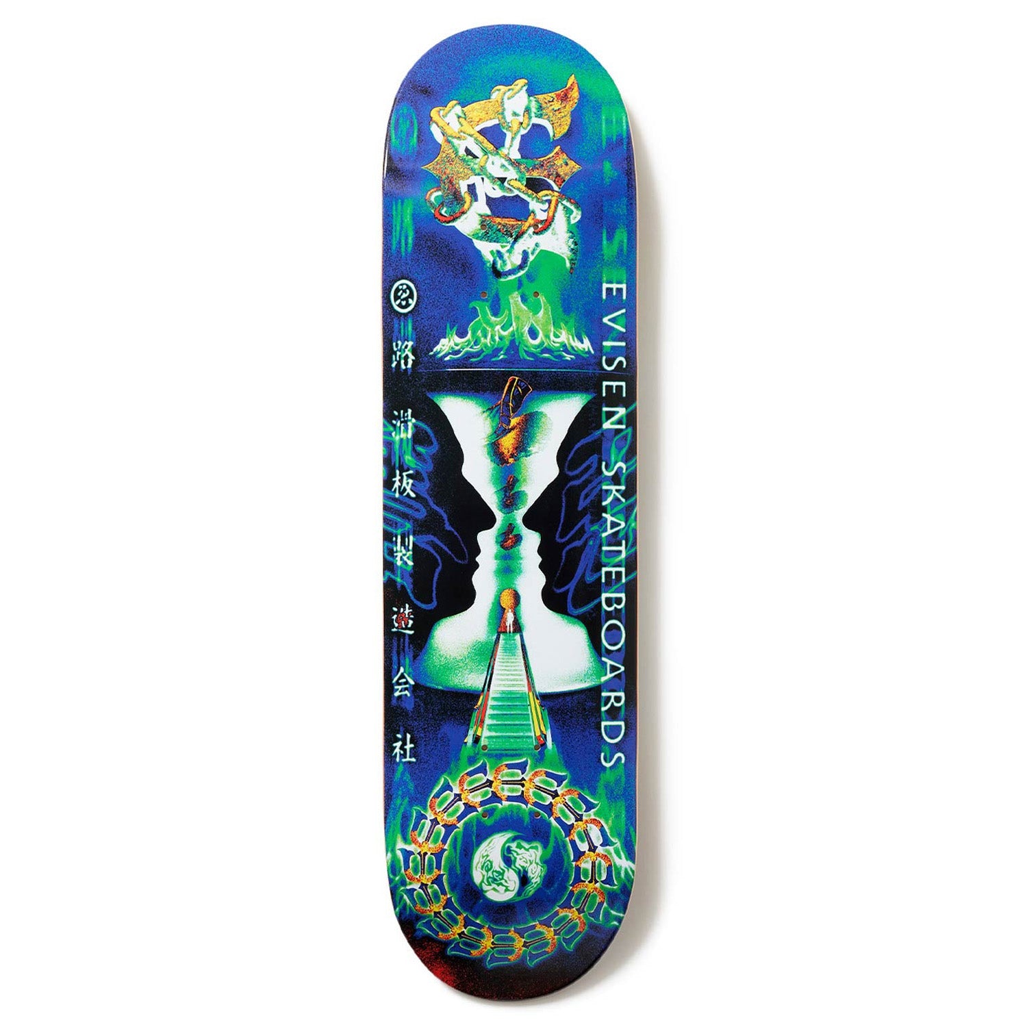 Evisen Zen Aku Vase Deck 8.06"