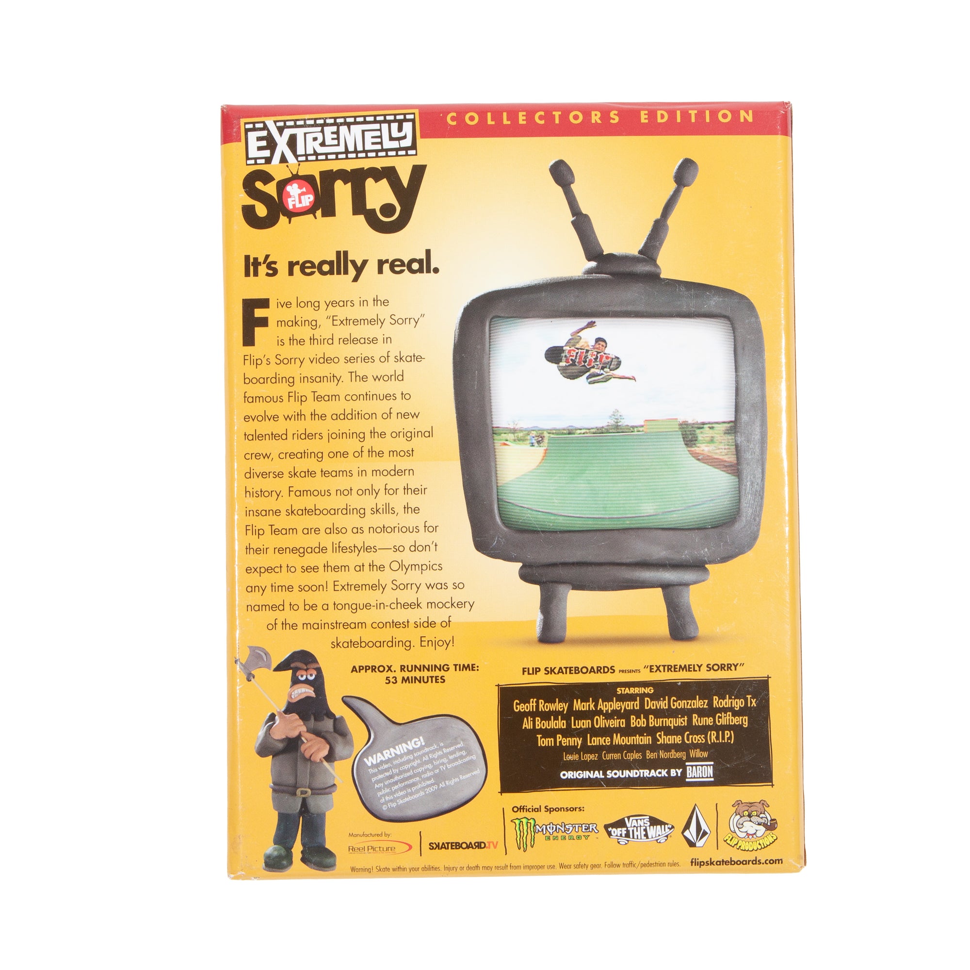 Overripe DVD Flip Extremely Sorry