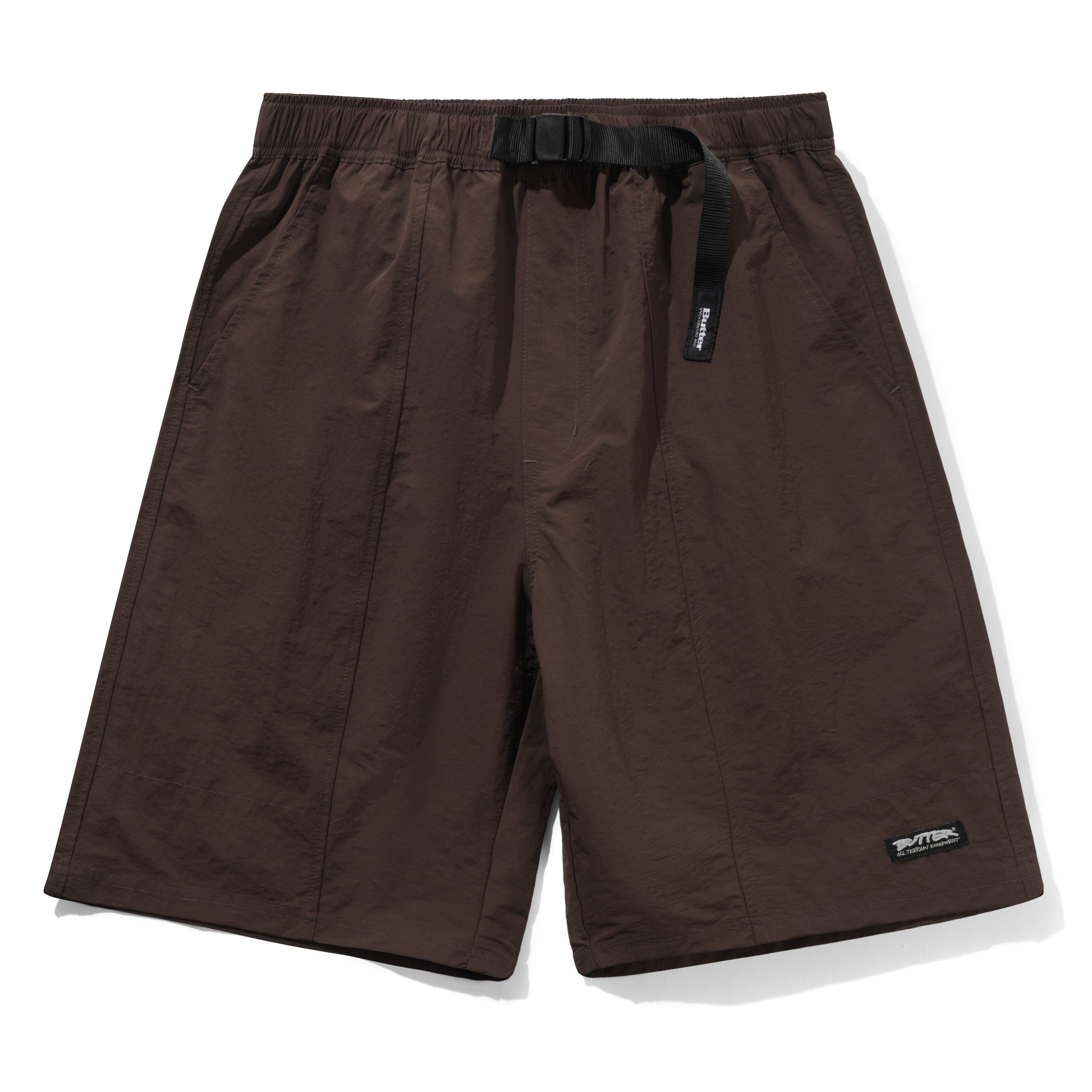 Butter Goods Equipt Shorts Brown - Orchard Skateshop Butter Goods Equipt Shorts Brown - Orchard Skateshop