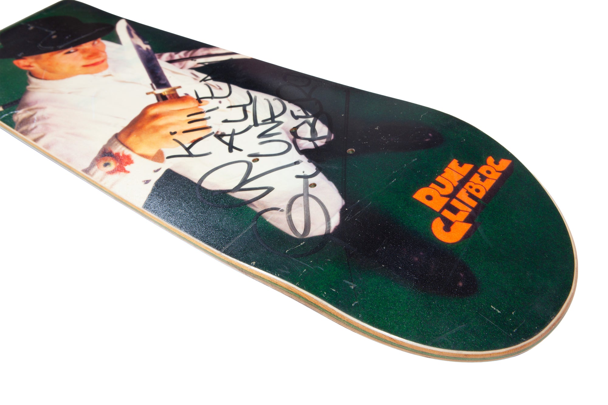 Overripe Flip Rune Glifberg Clockwork Orange Slick Signed Deck 1996