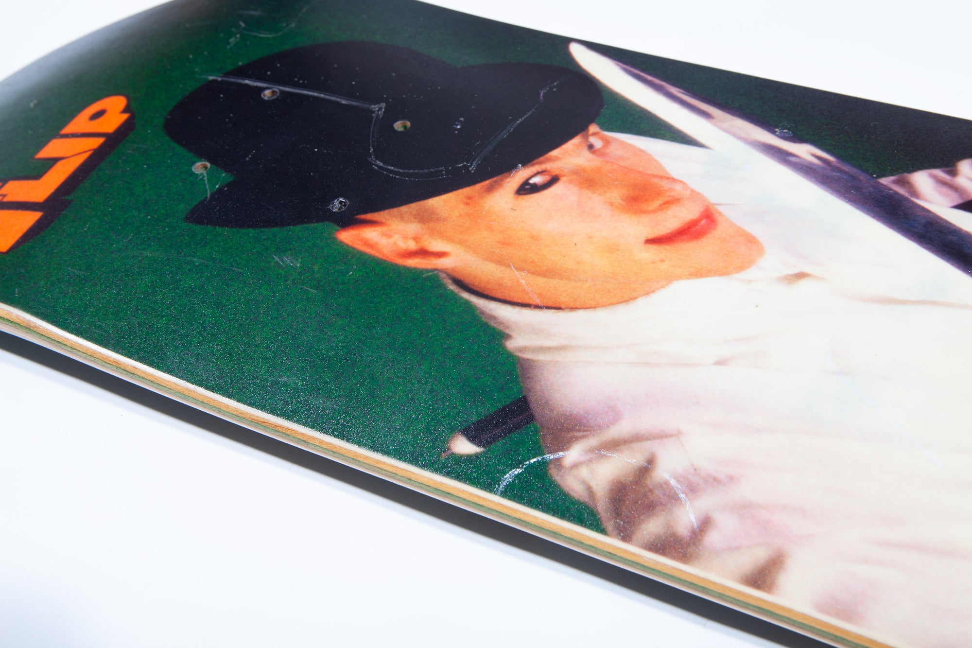 Overripe Flip Rune Glifberg Clockwork Orange Slick Signed Deck 1996