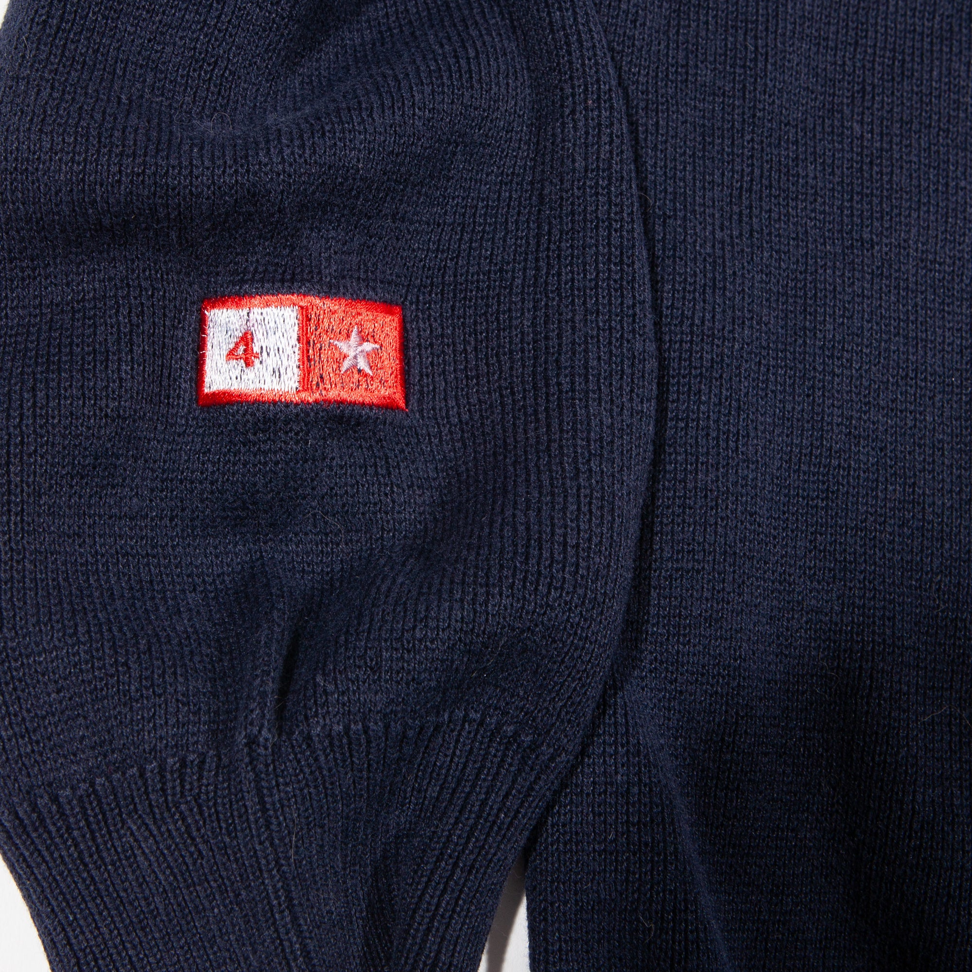 Overripe Fourstar Knit Sweater Navy Large (1998)