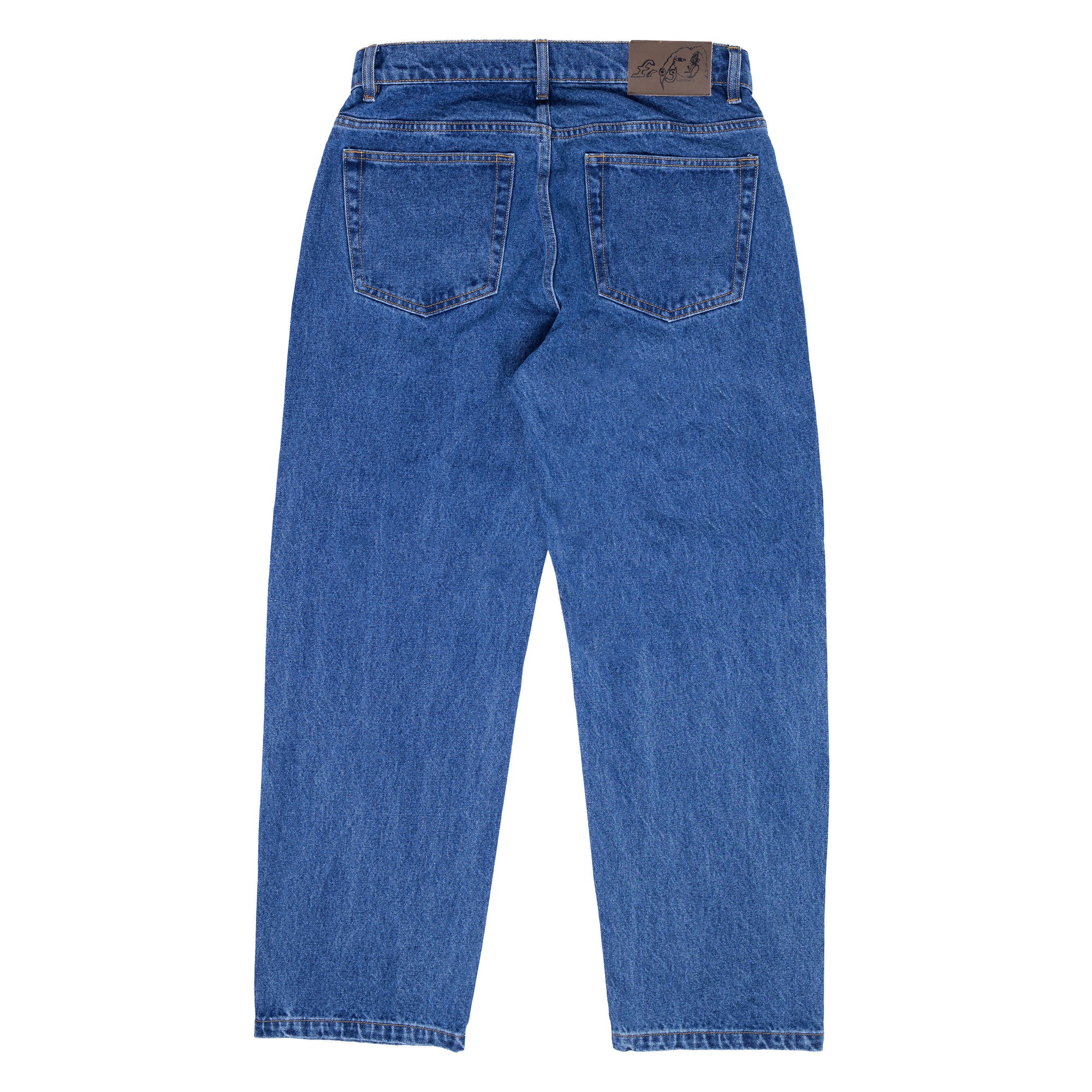 Frog Five Pocket Denim Pants Super Blue