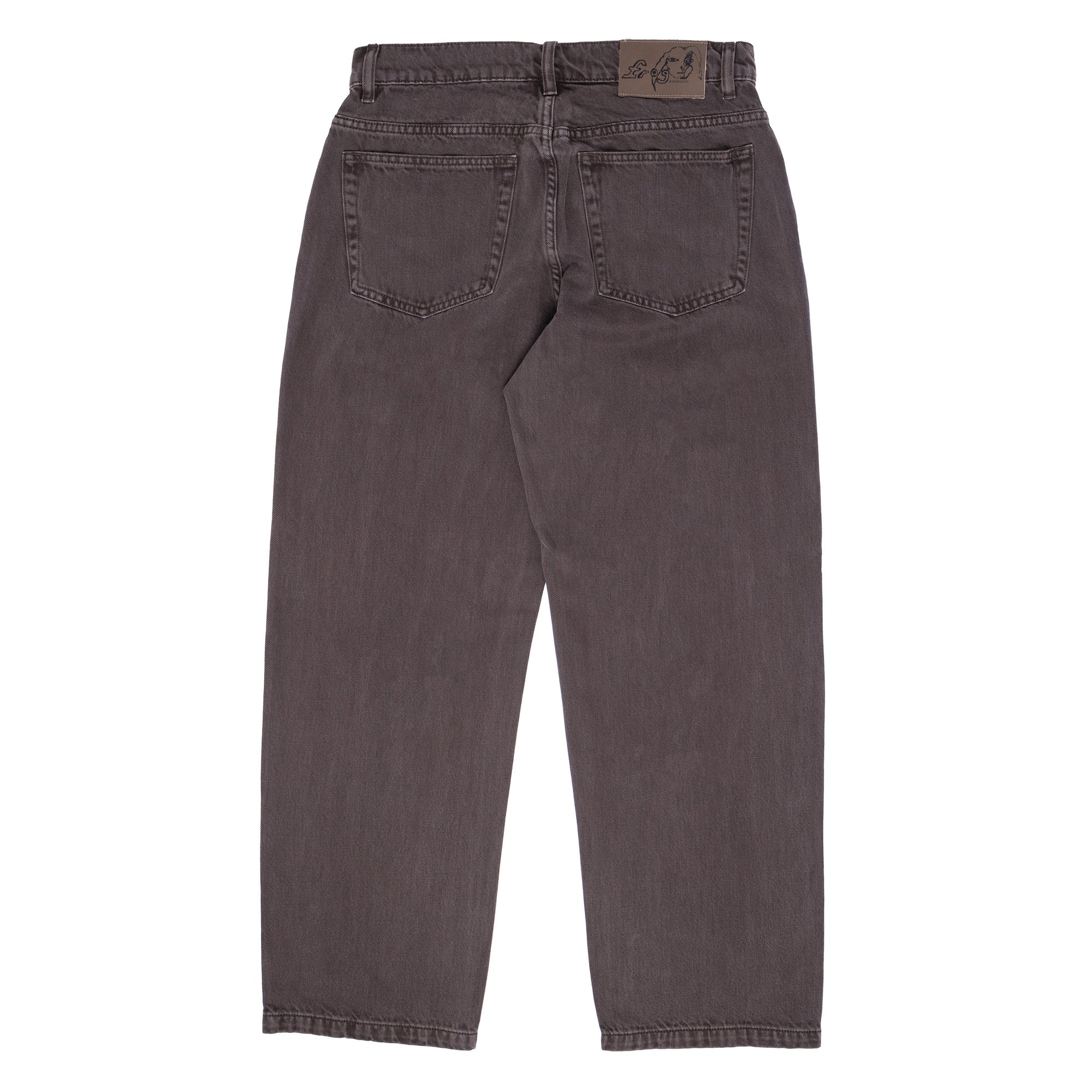 Frog Five Pocket Denim Pants Brown