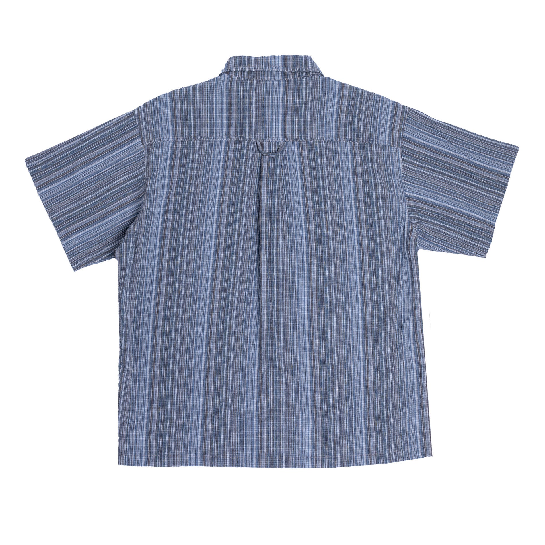 Frog Mojo Striped Pocket Shirt Blue