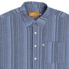 Frog Mojo Striped Pocket Shirt Blue