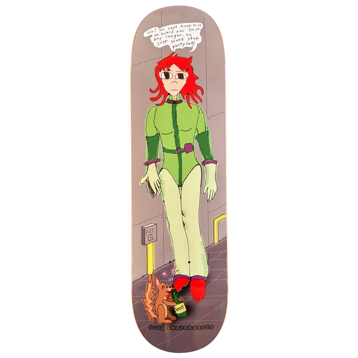 Frog Party Squirrel Pat G Deck 8.38"