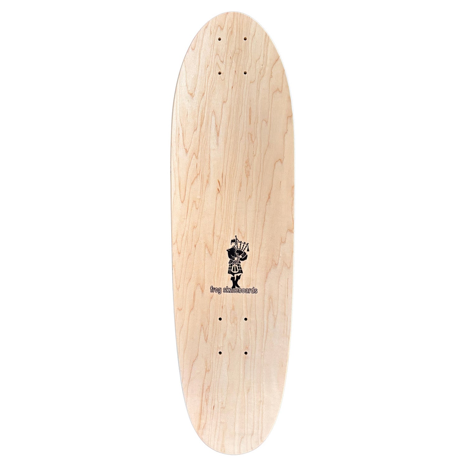Frog Plaid Micro Piper Shaped Deck 7.75"