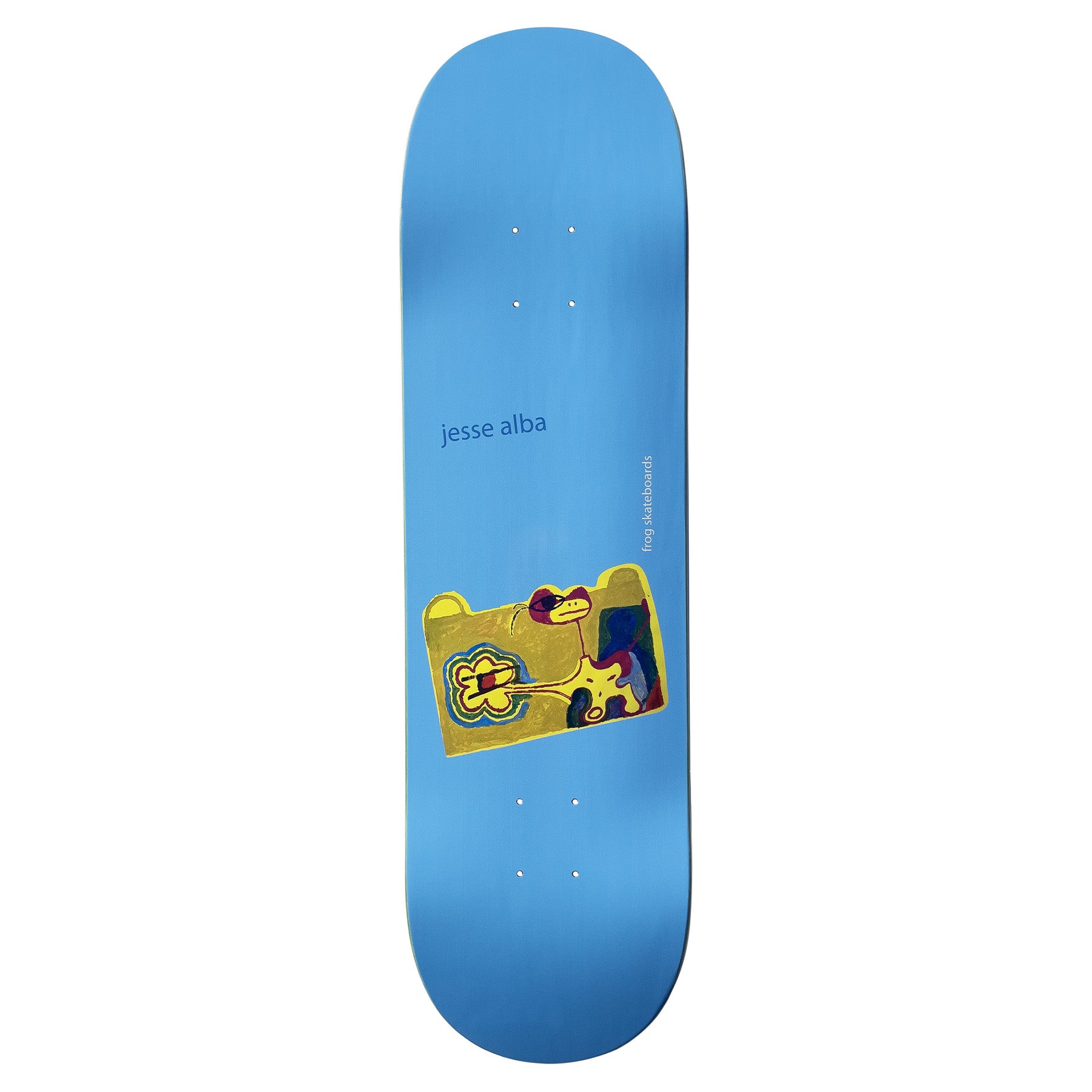 Frog Skateboards Painting Jesse Alba Deck 8.5