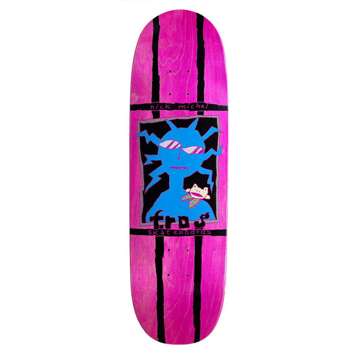 Frog Skateboards Shoulder Frog Nick Michel Shaped Deck 9.1"