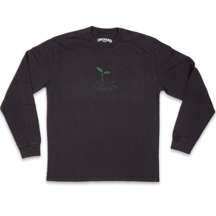 Orchard From Rubble LS Tee Faded Black
