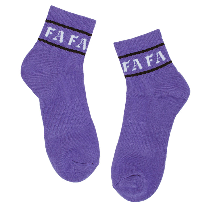 Fucking Awesome Children of Lesser God 1/4 Sock Violet