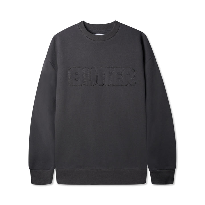 Butter Goods Fabric Applique Crewneck Sweatshirt