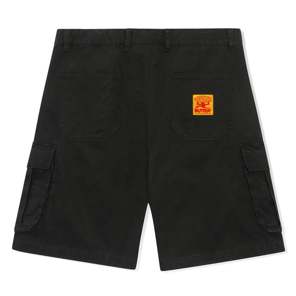 【BUTTER GOODS】Patch Pocket Denim Shorts - Washed Black butter-goods-encounter-denim-