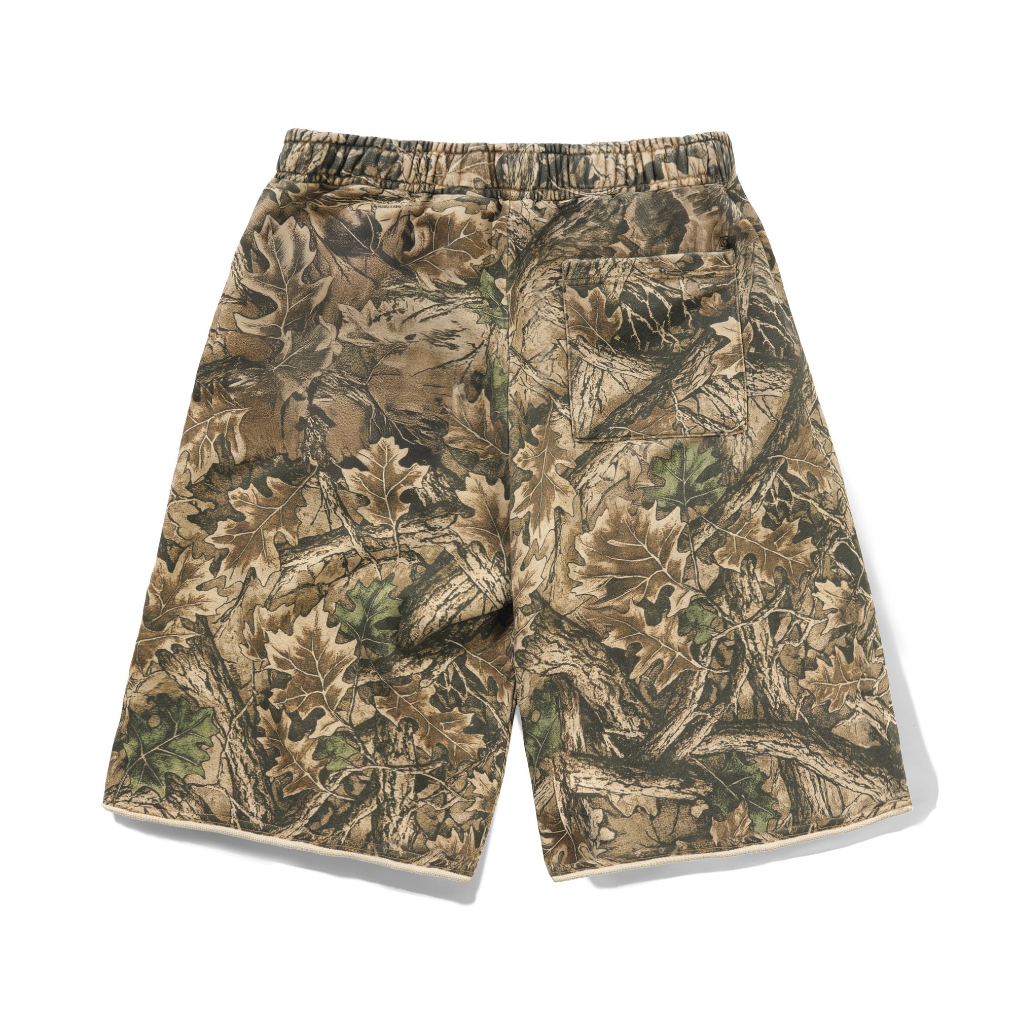Butter Goods Fleece Shorts Forest Camo