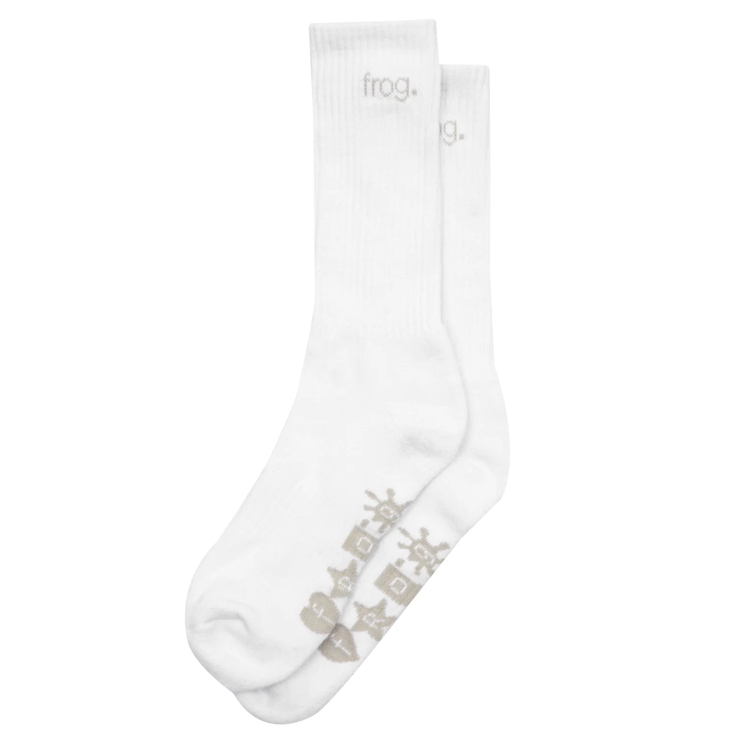 Frog Socks White