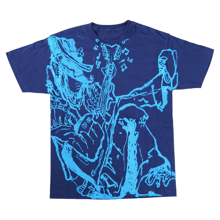 Genesis Guitar Man Tee Blue