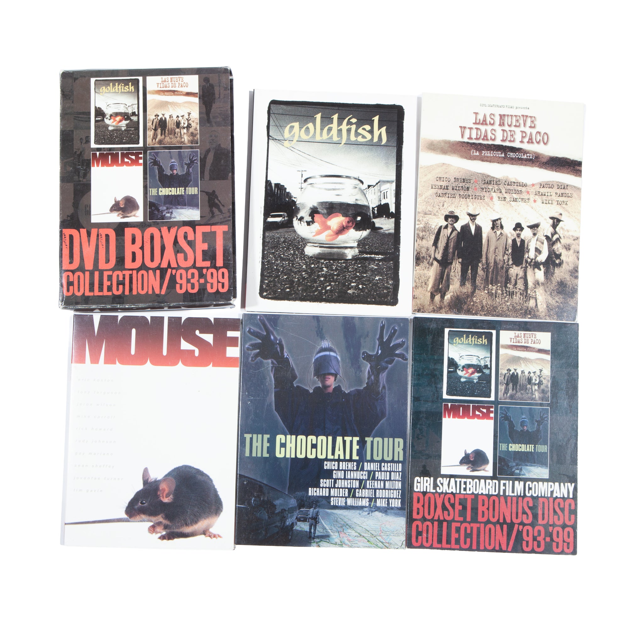 Overripe DVD Girl / Chocolate DVD Box Set