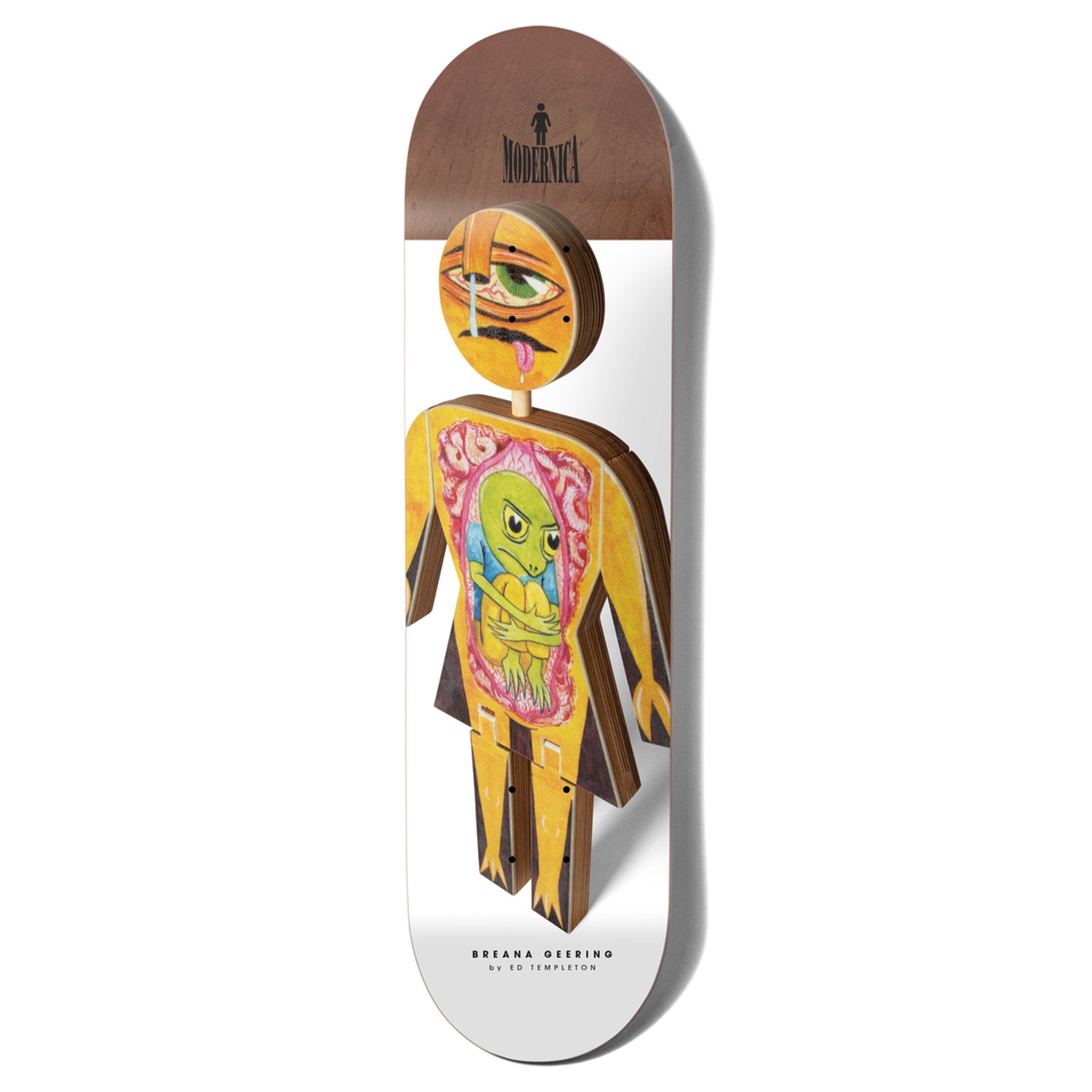 Girl Geering Modernica Deck 8.0" GO45