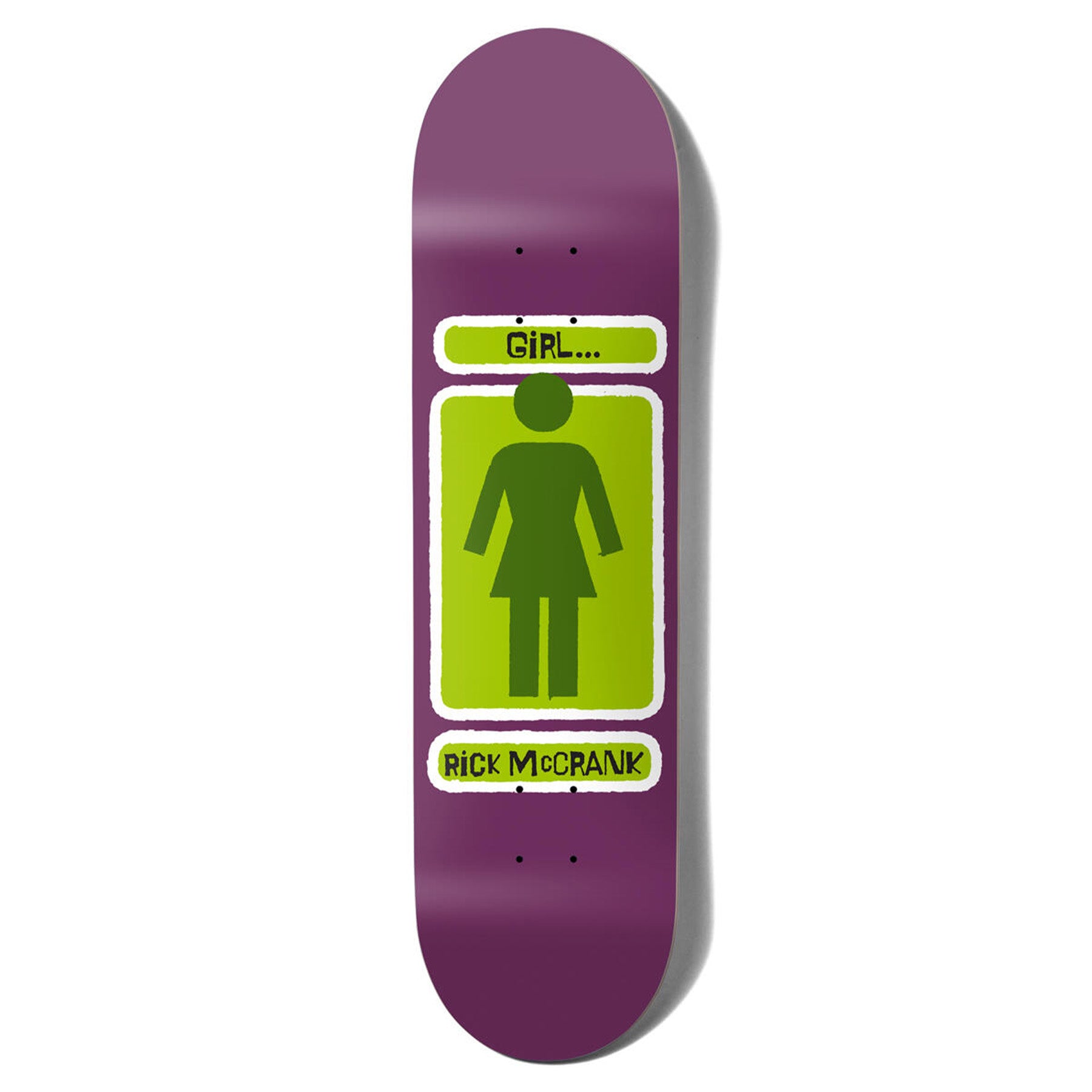 Girl McCrank Hand Shakers Deck 8.5" GO30