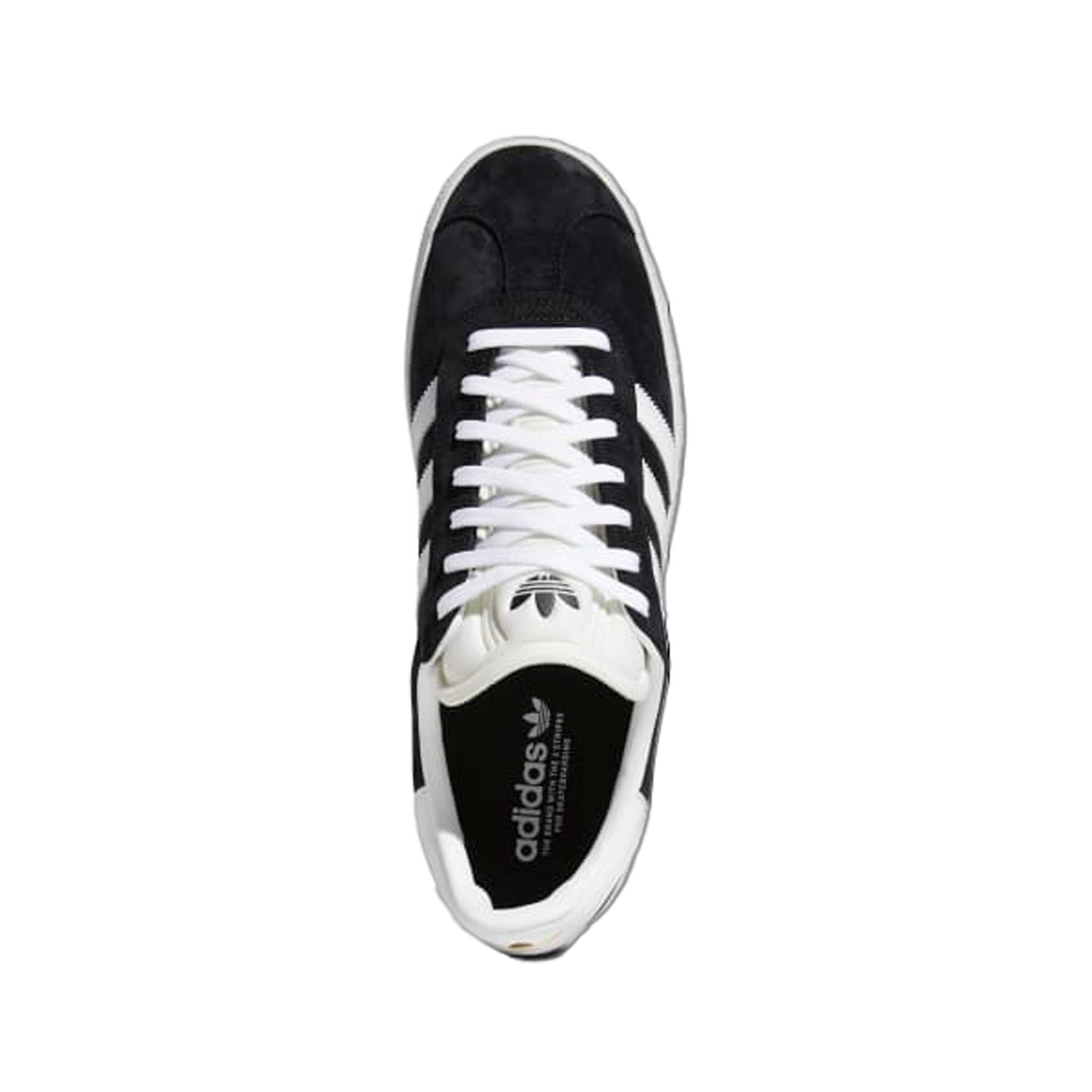 Adidas Gazelle ADV Core Black/Cloud White/Gold Metallic - Orchard Skateshop Adidas Gazelle ADV Core Black/Cloud White/Gold Metallic - Orchard Skateshop