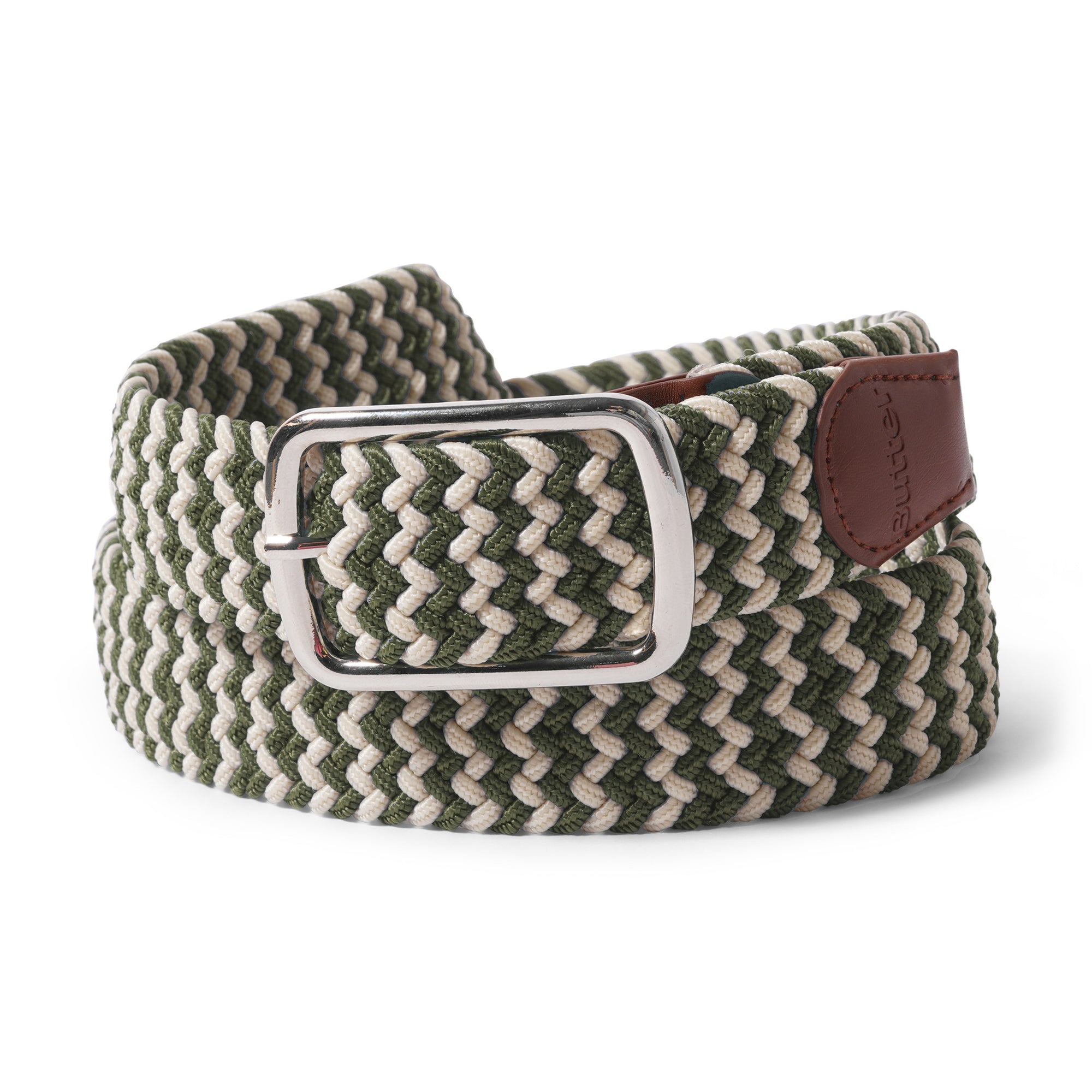 Butter Braided Belt Sage