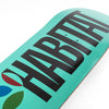 Habitat Apex Bold Mint Deck 8.25&quot; TWIN