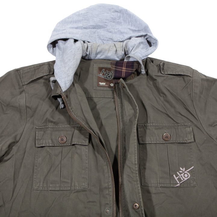 Overripe Habitat Field Jacket Cotton Hood Military XL (2005ish)